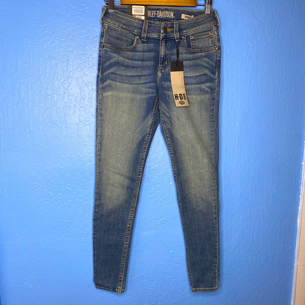 NWT Harley-Davidson Women’s Skinny Jeans, 99245-19VW